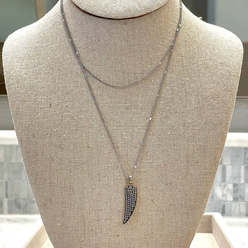 Delicate Horn Necklace